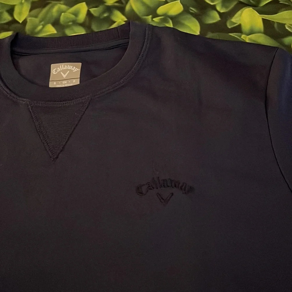 Callaway Golf® Callaway Golf Performance Crew Neck Sweatshirt, Peacoat, S, NWT​ - Picture 7 of 11